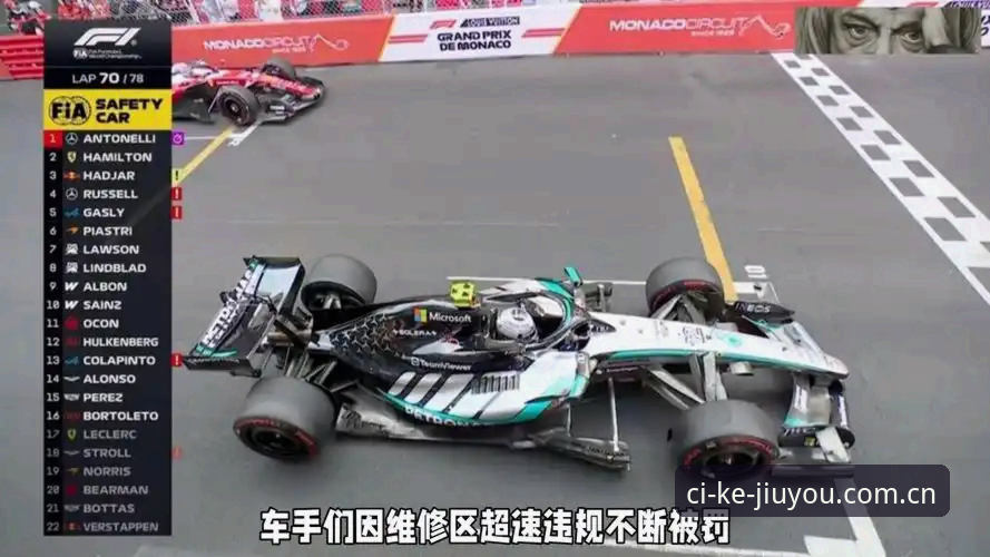 摩纳哥维修区超速事件完整解读：F1车手被罚0.1公里的秘密指南